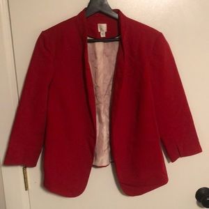Lauren Conrad Red Blazer